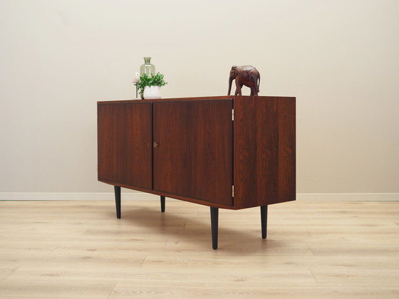 Image 1 of Armoire en bois de rose, Design danois, 1970S, Designer : Carlo Jensen, Production : Hundevad