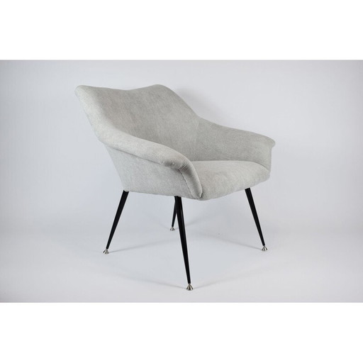 Fauteuil soviétique vintage Shell 1960