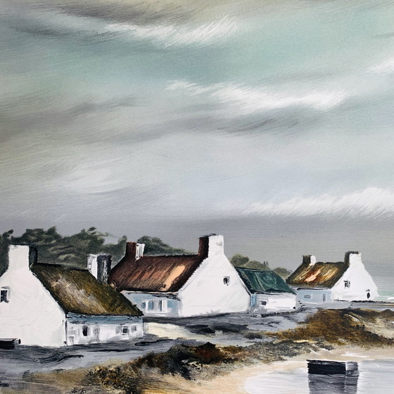 Image 1 of Lithographie Michel Martin - Bretagne côtière