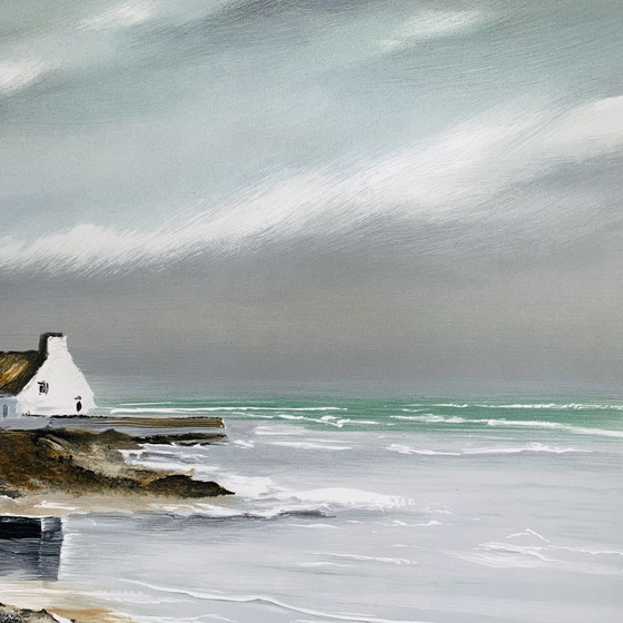 Image 1 of Lithographie Michel Martin - Bretagne côtière