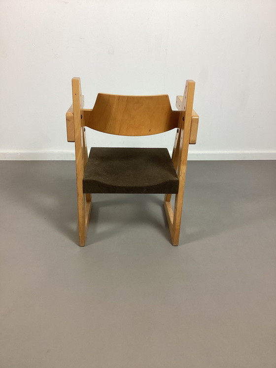 Image 1 of Rare Vintage Highchair Adjustable Architect