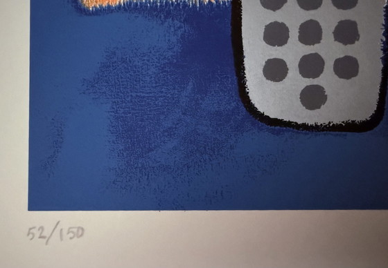 Image 1 of Jean Paul Marsman, sérigraphie numérotée et signée à la main.