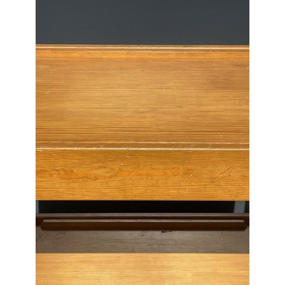 Image 1 of Chariot scandinave en sapin vintage, 1970