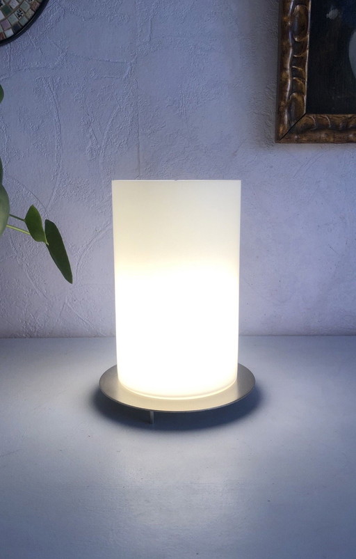 Lampe à poser opaline de Zicoli