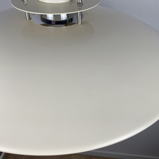 Image 1 of Grande lampe suspendue danoise Belid, modèle 75104, crème