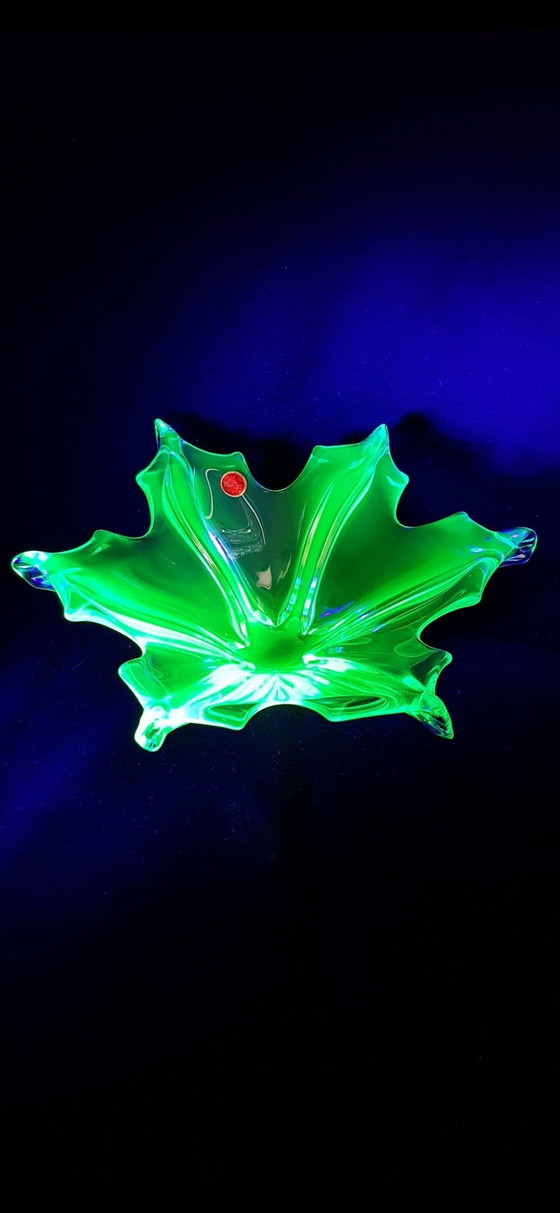 Image 1 of Centre de table en verre de Murano étiqueté 50