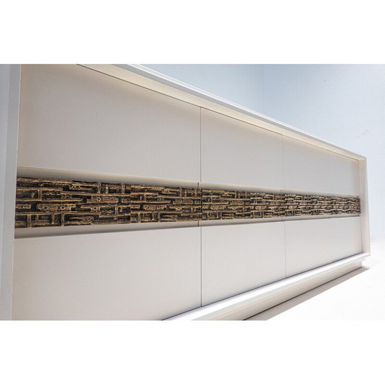 Image 1 of Buffet du milieu du siècle par Luciano Frigerio pour Desio, Italie, années 1970