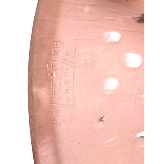 Image 1 of Lampe de table vintage Art déco par Muller Freres Luneville pour Edgar Brandt, France années 1930