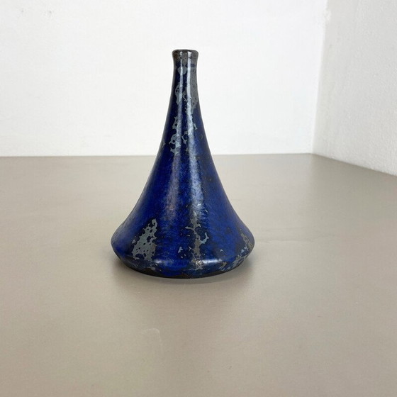 Image 1 of Vase vintage abstrait en céramique de Gerhard Liebenthron, Allemagne, années 1960