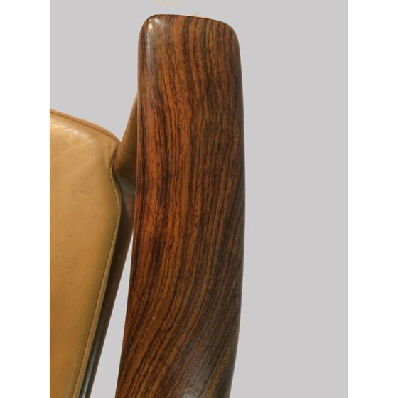 Image 1 of Paire de fauteuils vintage en bois de rose par Kai Lyngfeldt Larsen pour Soren Willadsen, Danemark 1960