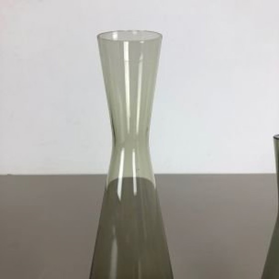 Image 1 of Paire vintage de 2 vases en Turmaline par Wilhelm Wagenfeld pour WMF, Allemagne 1960s
