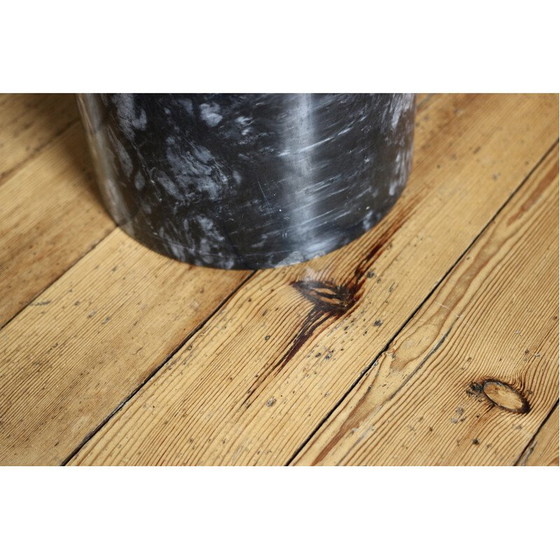 Image 1 of Table basse vintage en marbre et verre, 1970