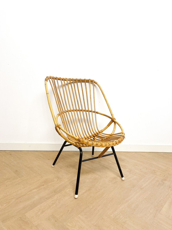 Image 1 of Rohe Noordwolde Chaise en rotin/bambou