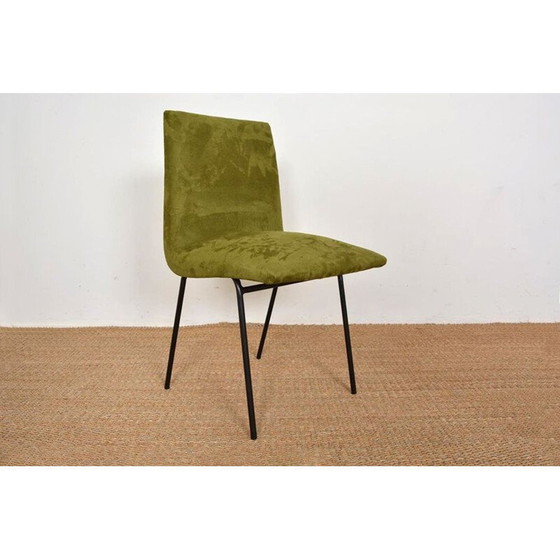 Image 1 of Ensemble de 6 chaises vintage CM145 de Paulin, années 1954