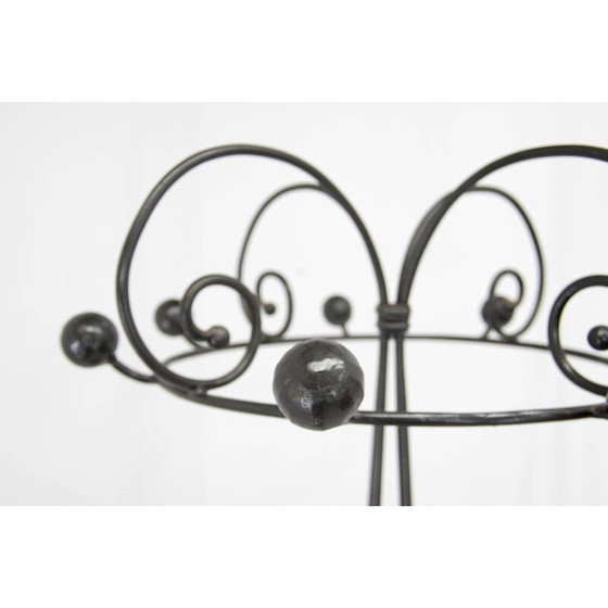 Image 1 of Porte-manteau vintage en fer forgé, Italie 1980