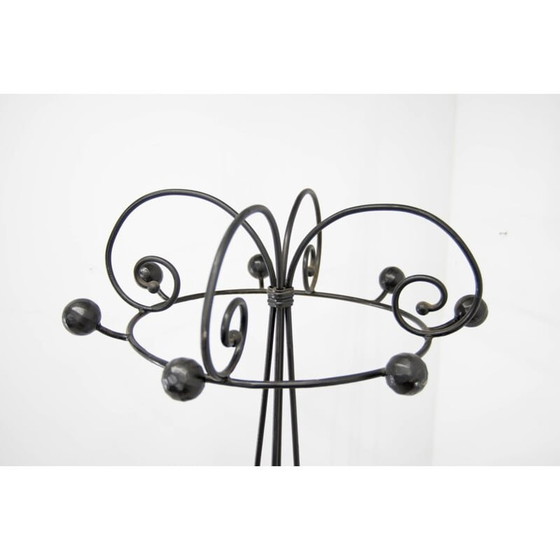 Image 1 of Porte-manteau vintage en fer forgé, Italie 1980