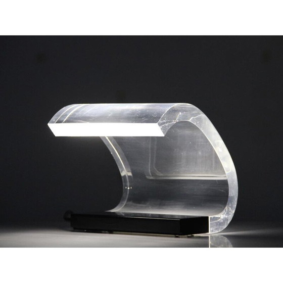 Image 1 of Lampe vintage Acrilica modèle 28 par Joe Colombo pour Oluce, 1960