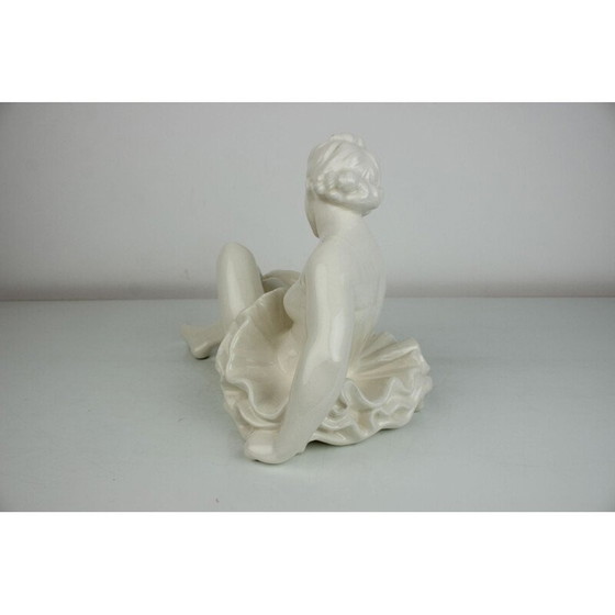 Image 1 of Statue "ballerine" en porcelaine, Tchécoslovaquie 1962