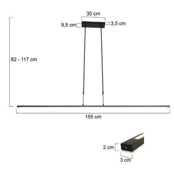 Image 1 of Lampe suspendue moderne Steinhauer Zelena LED.