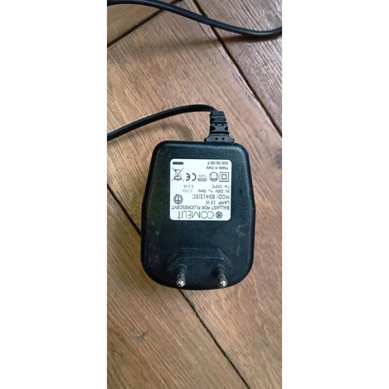 Image 1 of Lampe de table vintage "Tolomeo" en métal chromé par Artemide