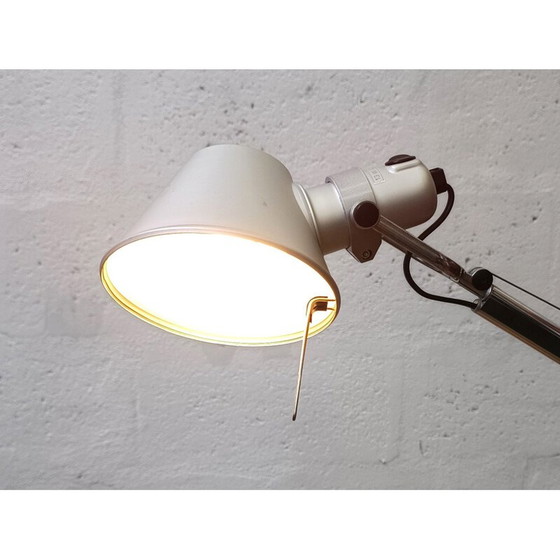 Image 1 of Lampe de table vintage "Tolomeo" en métal chromé par Artemide