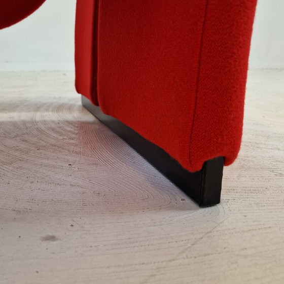 Image 1 of Modèle vintage F580 Fauteuil Groovy par Pierre Paulin pour Artifort, 1966