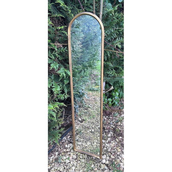 Image 1 of Miroir mural vintage en bois doré, 1950