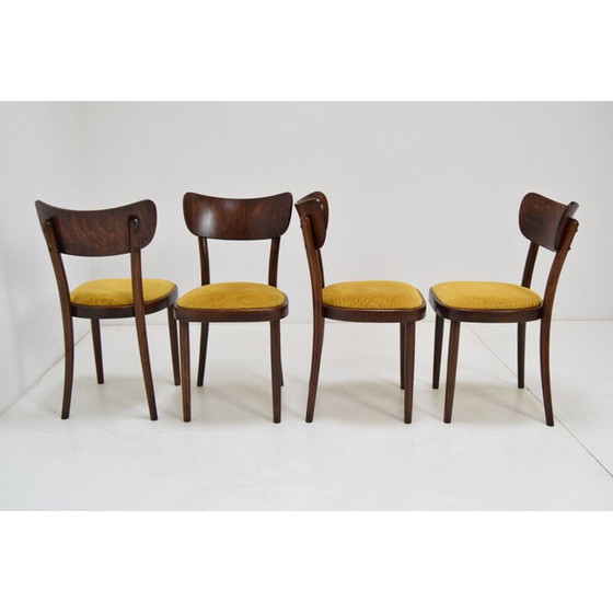 Image 1 of Ensemble de 4 chaises vintage Ton, Tchécoslovaquie 1960s