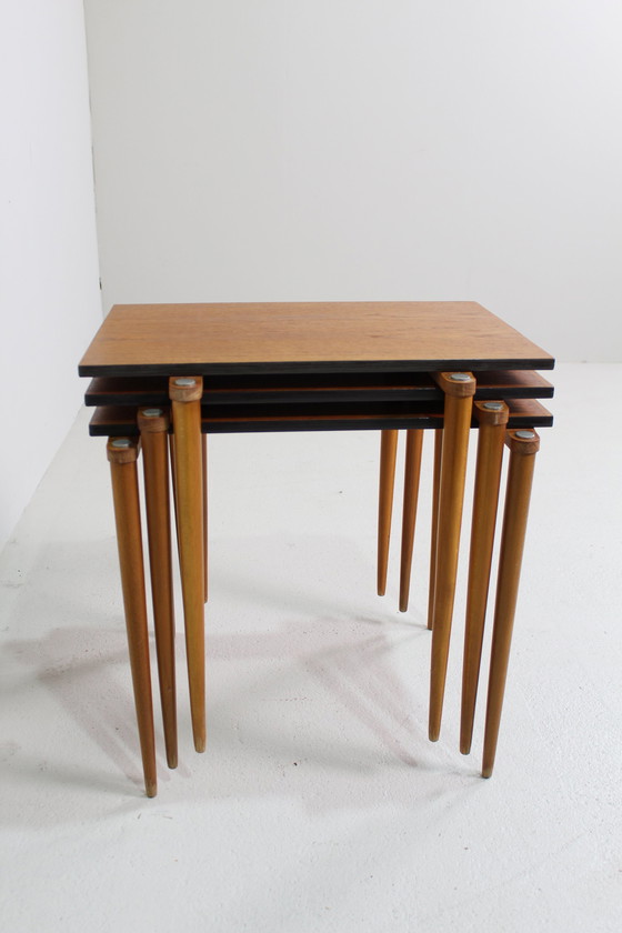 Image 1 of Vintage German Design Mimi set, Tables d'appoint - Opal, 1960s