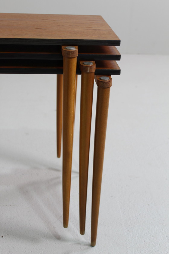 Image 1 of Vintage German Design Mimi set, Tables d'appoint - Opal, 1960s