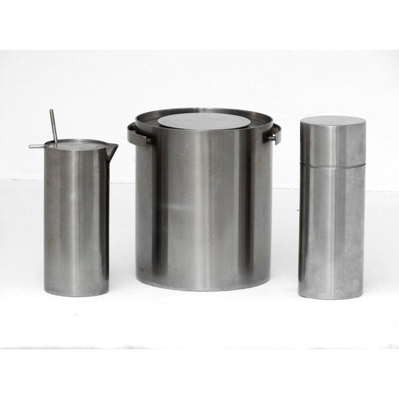Image 1 of Set de bar vintage Cylinda par Jacobsen Arne pour Stelton, Danemark 1967
