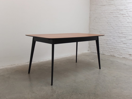 Image 1 of Table de salle à manger extensible 'T1' par Alfred Hendrickx pour Belform, 1950S