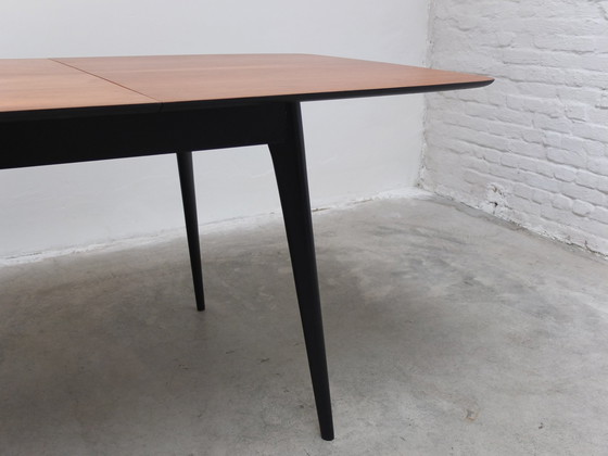 Image 1 of Table de salle à manger extensible 'T1' par Alfred Hendrickx pour Belform, 1950S