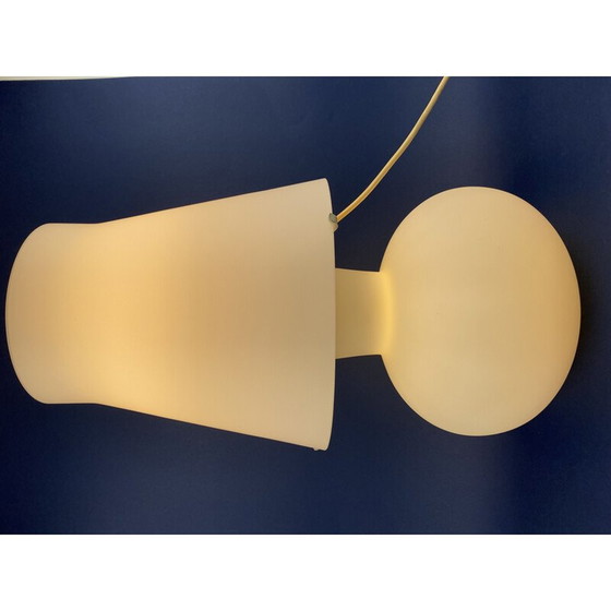 Image 1 of Lampe de table bilux vintage en verre de Murano, Italie, années 1970