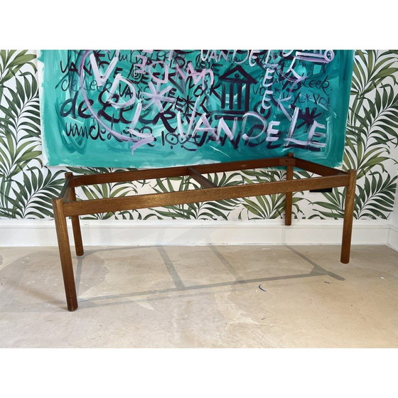 Image 1 of Table basse vintage en teck massif, par Magnus Olesen, Danemark