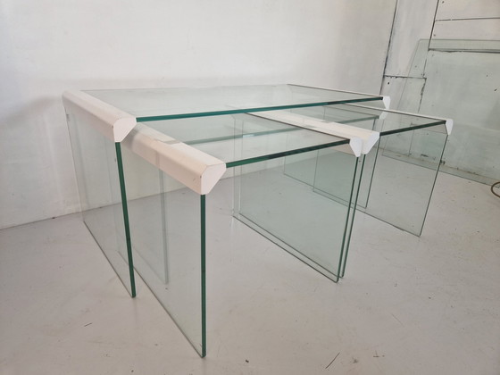 Image 1 of Tables gigognes de salon Galotti & Radice