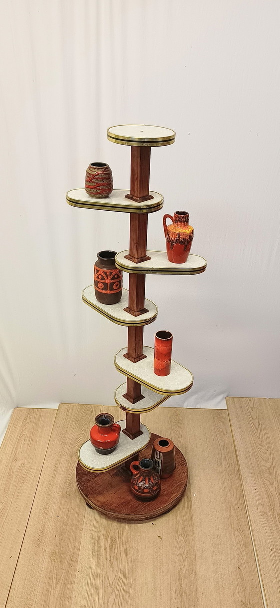 Image 1 of Table à plantes des années 50 extrêmement grande