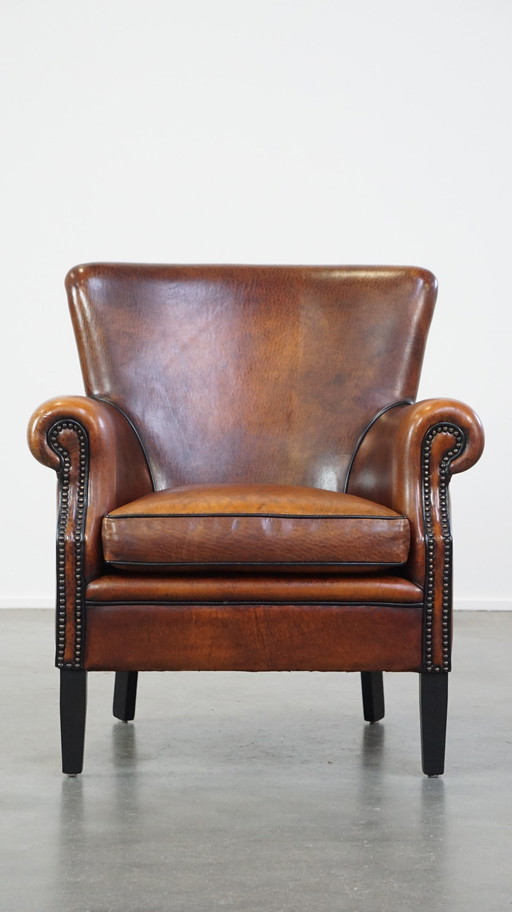 Fauteuil en peau de mouton