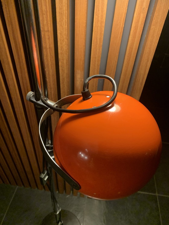 Image 1 of Lampe Vintage Herda - Orange des années 1970