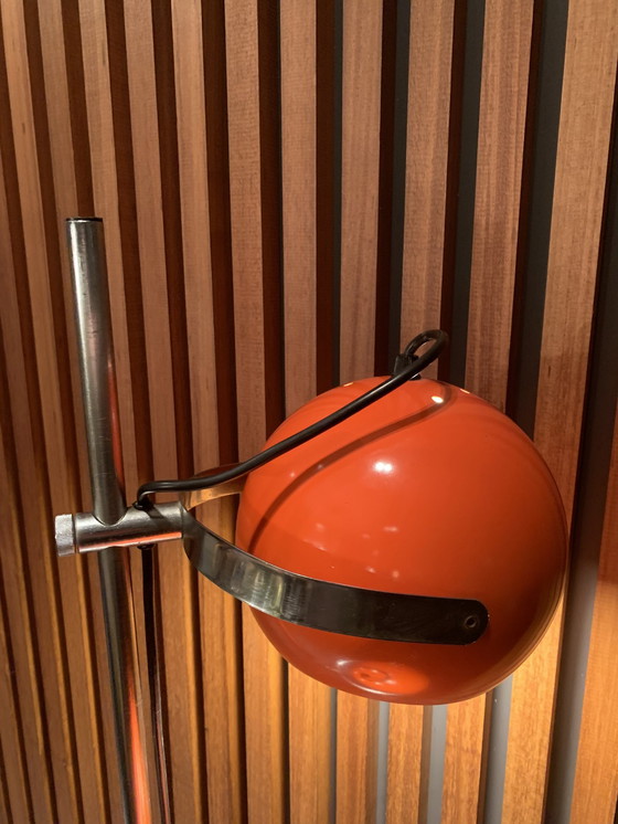 Image 1 of Lampe Vintage Herda - Orange des années 1970