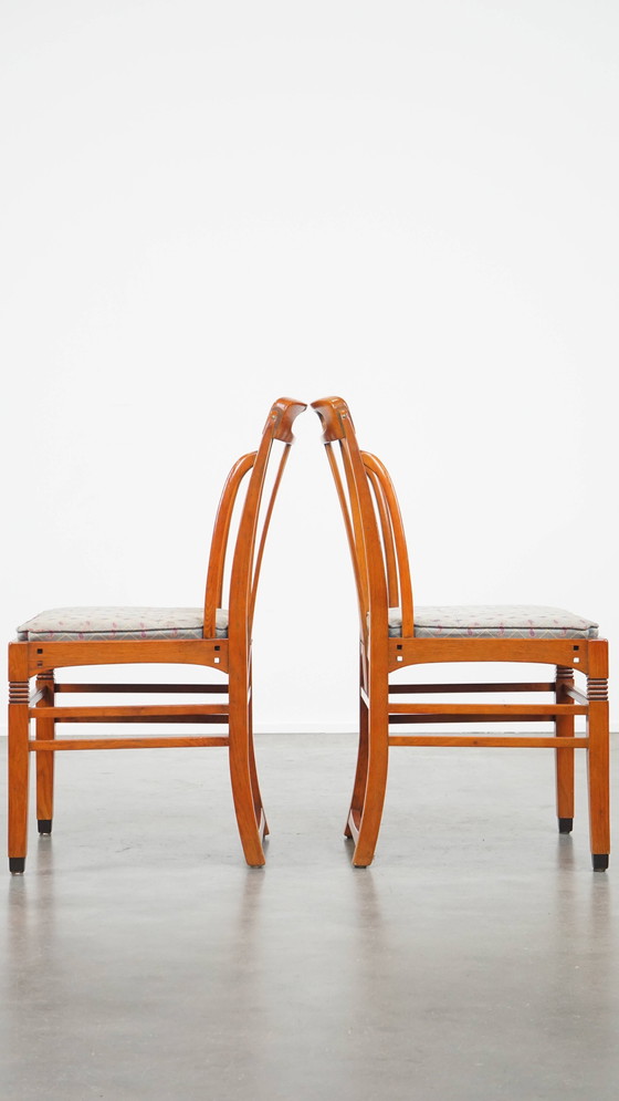 Image 1 of 2 X Chaise de salle à manger Schuitema Design Art Nouveau