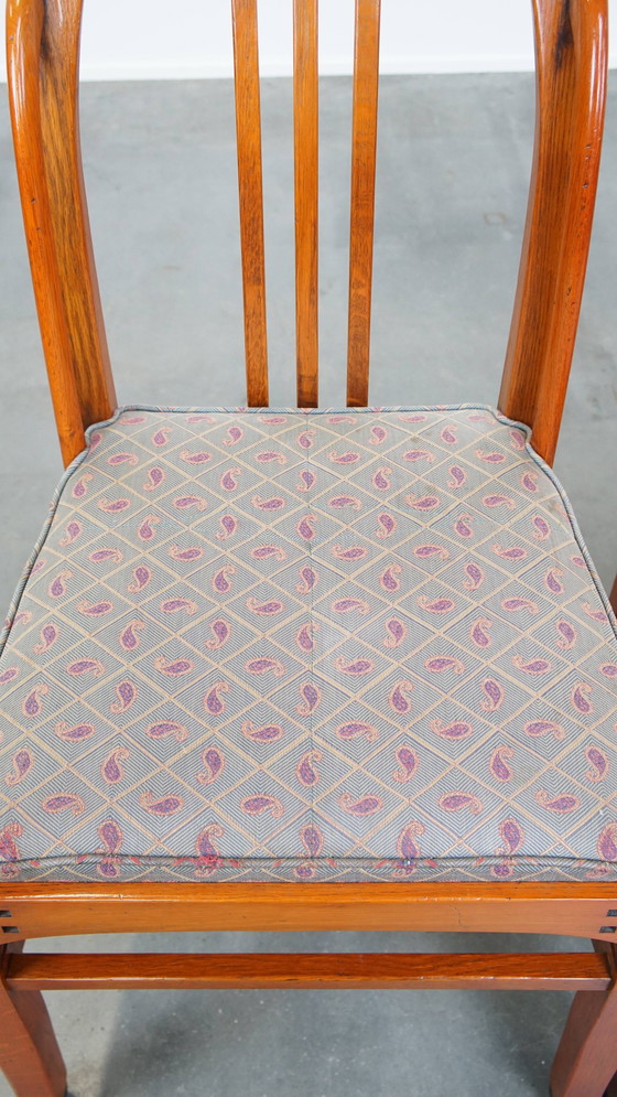 Image 1 of 2 X Chaise de salle à manger Schuitema Design Art Nouveau