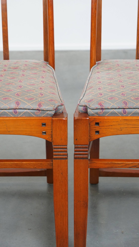 Image 1 of 2 X Chaise de salle à manger Schuitema Design Art Nouveau