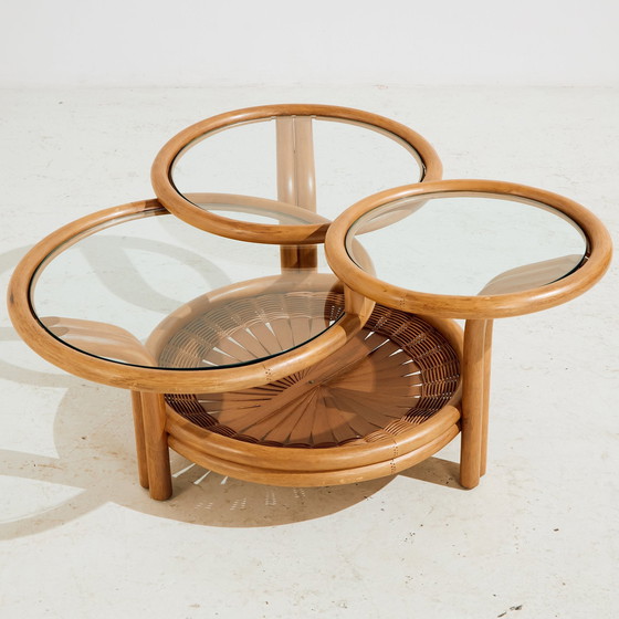 Image 1 of Mk10833 Table basse en bambou italien