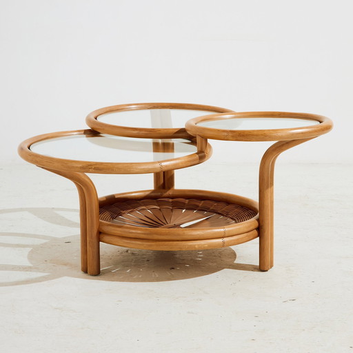 Mk10833 Table basse en bambou italien