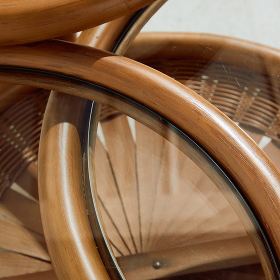 Image 1 of Mk10833 Table basse en bambou italien