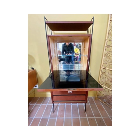 Image 1 of Meuble de rangement mural modulaire vintage, 1960