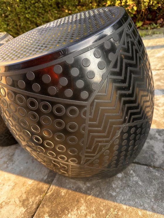 Image 1 of 2 X Tables d'appoint Kartell Roy Noir