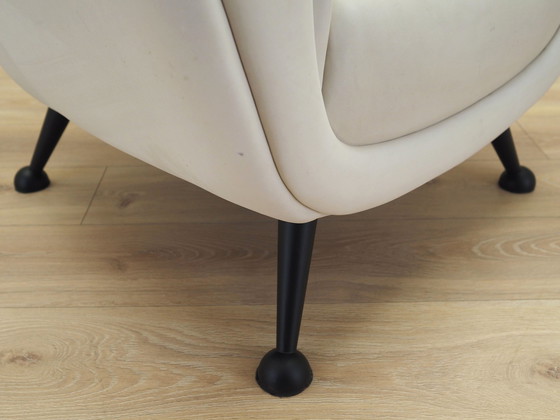 Image 1 of Fauteuil blanc, Design italien, 1980S, Production : Italie