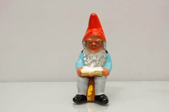 Image 1 of Mid Century Nain de jardin "Le ver de bibliothèque", Clemens Spang